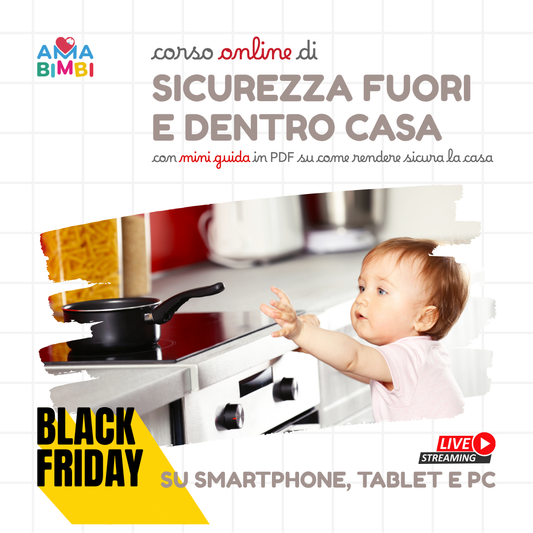 CORSO SICUREZZA FUORI E DENTRO CASA - ONLINE - SABATO 22 NOVEMBRE ORE 11.00