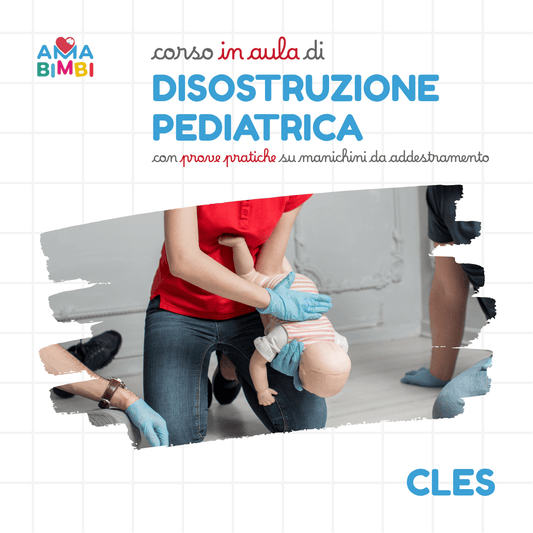 CORSO DISOSTRUZIONE PEDIATRICA - CLES (TN) - SABATO 4 OTTOBRE ORE 14.00